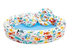 PISCINA PEIXINHO COM BOLA E BOIA 59469 INTEX