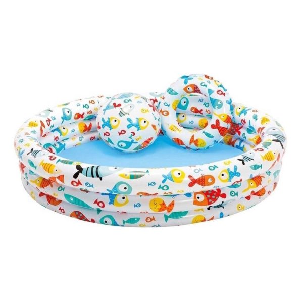 PISCINA PEIXINHO COM BOLA E BOIA 59469 INTEX
