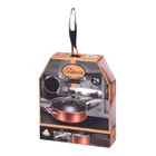 FRIGIDEIRA KITCHEN PRO ANTIADERENTE COM TAMPA KITCHEN PRO COBRE EXCELLENCE 28 CM  SAUT28CCUVBR