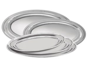 TRAVESSA OVAL TRADICIONAL RASA INOX 5 TAMANHOS GOURMET MIX