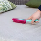 ESCOVA TIRA PELOS PET CERDAS DE SILICONE NOVIÇA BETTANIN COR ROSA BT117 - Imagem 3