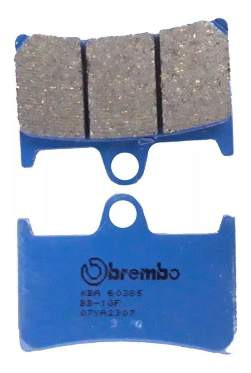 PASTILHA DE FREIO DIANTEIRA CARBONO CERÂMICA 07KA2305 BREMBO
