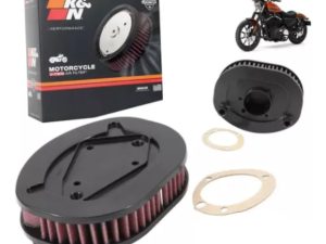 FILTRO DE AR ESPORTIVO HARLEY DAVIDSON SPORSTER/XL883/XL1200 HD-1212 K&N