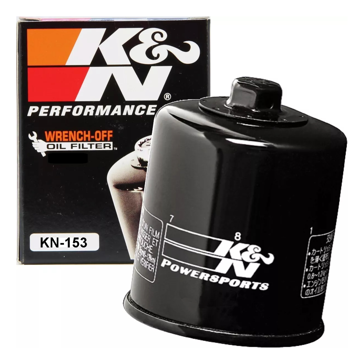 FILTRO DE ÓLEO DUCATI KN-153 K&N