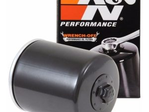 FILTRO DE ÓLEO PRETO PARA HARLEY DAVIDSON KN-171B K&N
