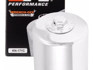 FILTRO DE ÓLEO HARLEY DAVIDSON CROMADO KN-171C K&N