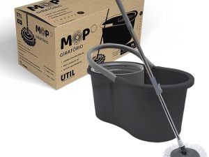 MOP GIRATÓRIO CESTO PLÁSTICO POP UTIL