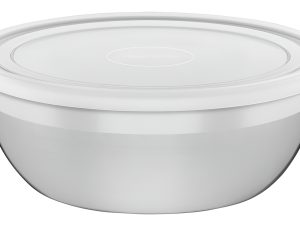 POTE REDONDO COM TAMPA PLÁSTICA FREEZINOX TRAMONTINA