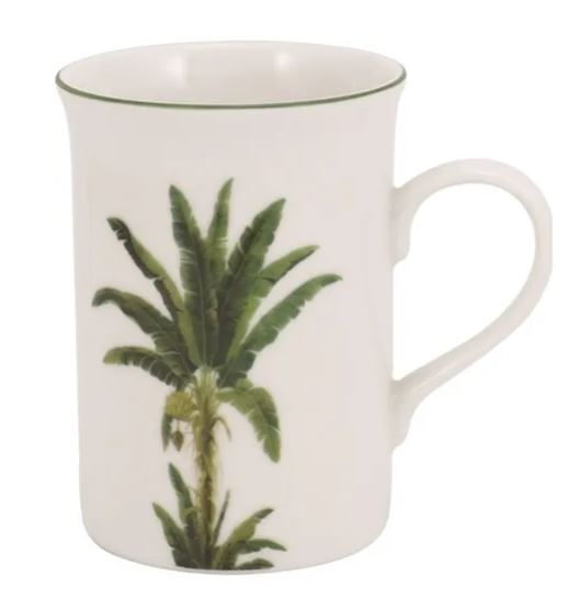 CANECA 240ML PALMEIRAS PORCELANA SCHMIDT 2258