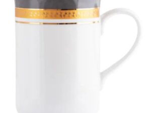 CANECA 240ML TURMALINA CINZA SCHMIDT 2443