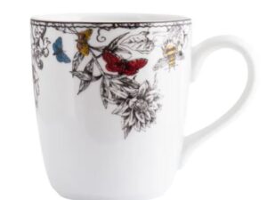 CANECA 225ML VIVEIRO PORCELANA SCHMIDT 2440