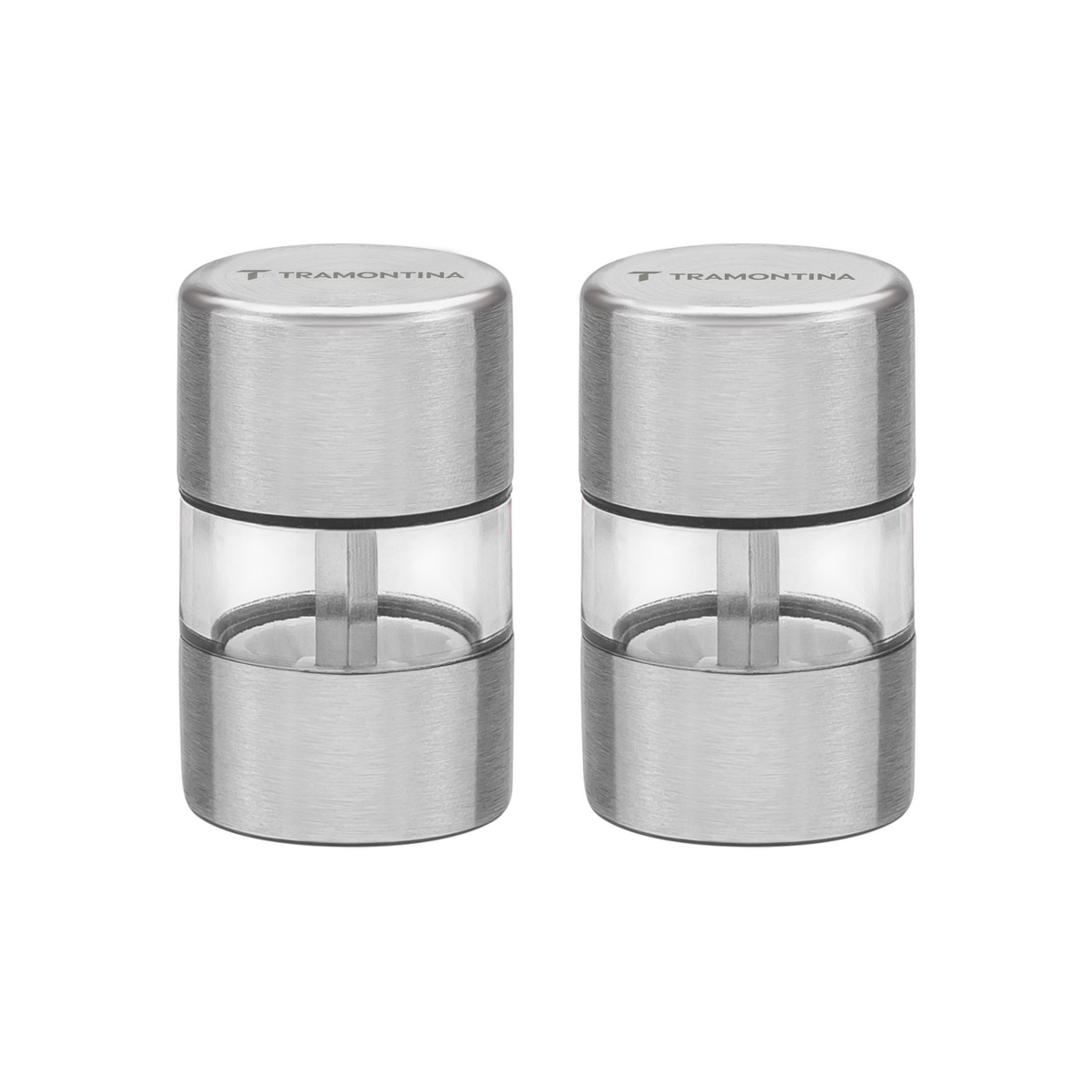 CONJUNTO DE MOEDORES PARA SAL E PIMENTA 2 PEÇAS REALCE TRAMONTINA 64650/000