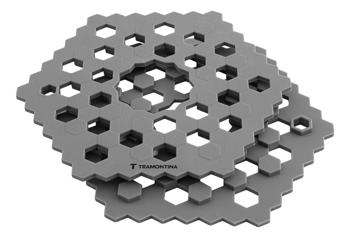 DESCANSO DE PANELAS EM SILICONE 2 PEÇAS VIVACE 62996/110