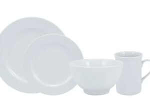 JOGO COM BOWL E CANECA 16 PEÇAS NOIVA PORCELANA SCHMIDT 2248