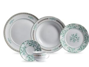 JOGO DE JANTAR BUZIOS 20 PEÇAS PORCELANA SCHMIDT 2406