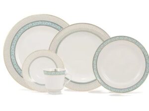 JOGO DE JANTAR E CHÁ AUDREY 30 PEÇAS PORCELANA SCHMIDT 2251