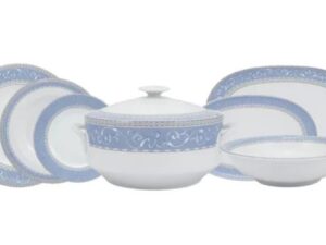 JOGO DE JANTAR DIVA 41 PEÇAS PORCELANA SCHMIDT 2276