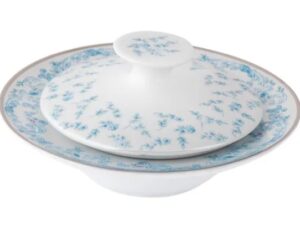 MANTEIGUEIRA REDONDA SENSILI BLU PORCELANA SCHMIDT 2424