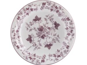 PRATO FUNDO 21CM LAVANDA PORCELANA SCHMIDT 2441