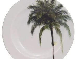 PRATO FUNDO 23CM PALMEIRAS PORCELANA SCHMIDT 2258