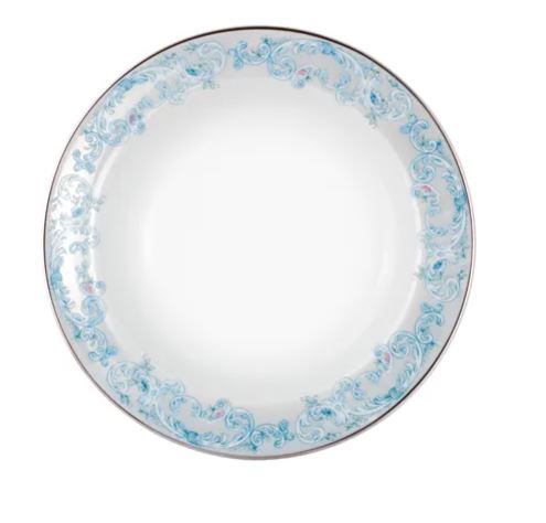 PRATO FUNDO 23CM SENSILE BLU PORCELANA SCHMIDT 2424