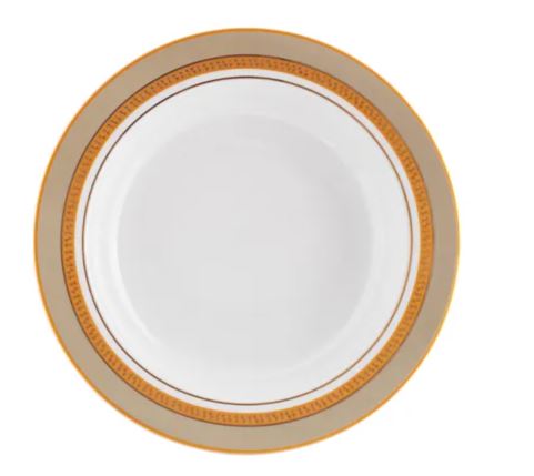 PRATO FUNDO 23CM TOPAZIO IMPERIAL PORCELANA SCHMIDT 2442