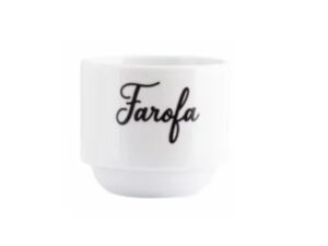 POTE PARA FAROFA 200ML CHURRASCO PORCELANA SCHMIDT 2435