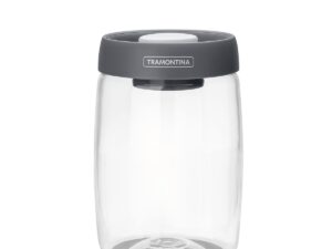 POTE DE VIDRO COM TAMPA A VÁCUO PUREZZA TRAMONTINA