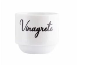 POTE PARA VINAGRETE 200ML CHURRASCO PORCELANA SCHMIDT 2435