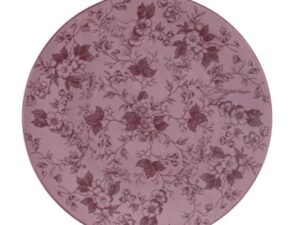 PRATO RASO 27CM LAVANDA PORCELANA SCHMIDT 2441