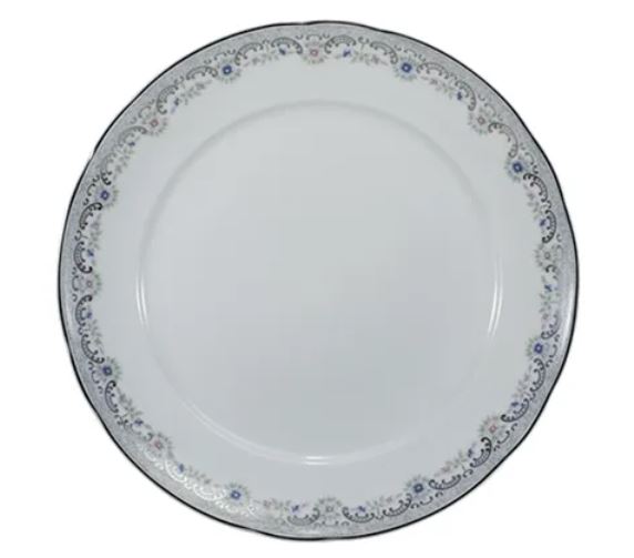 PRATO RASO 26CM SAINT GERMAIN PORCELANA SCHMIDT 2339