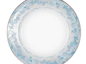 PRATO RASO 27CM SENSILE BLU PORCELANA SCHMIDT 2424