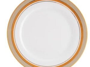 PRATO RASO 27CM TOPAZIO IMPERIAL PORCELANA SCHMIDT 2442