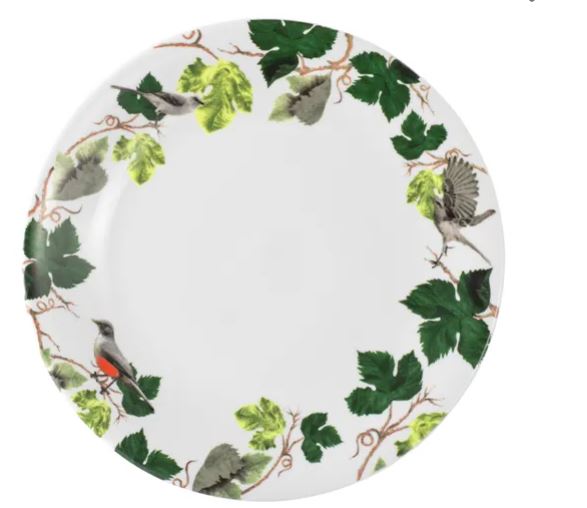 PRATO RASO 27CM UIRAPURU PORCELANA SCHMIDT 2423