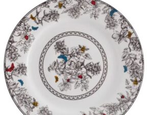PRATO RASO 27CM VIVEIRO PORCELANA SCHMIDT 2440
