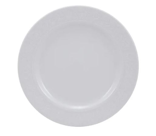 PRATO DE SOBREMESA 19CM NOIVA PORCELANA SCHMIDT 2248
