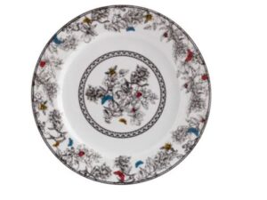 PRATO DE SOBREMESA 19CM VIVEIRO PORCELANA SCHMIDT 2440