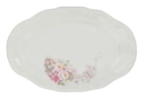 TRAVESSA RASA OVAL VITÓRIA PORCELANA SCHMIDT 0397