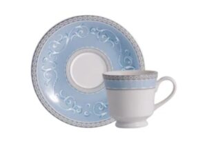 XÍCARA DE CAFÉ COM PIRES 60ML DIVA PORCELANA SCHMIDT 2276