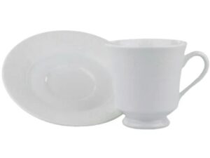 XÍCARA DE CHÁ COM PIRES 200ML NOIVA PORCELANA SCHMIDT 2248
