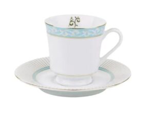 XÍCARA DE CHÁ COM PIRES 200ML AUDREY PORCELANA SCHMIDT 2251