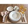 APARELHO DE JANTAR CHÁ E CAFÉ 42 PEÇAS POMERODE ETERNA PORCELANA SCHMIDT - Imagem 2