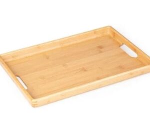 BANDEJA PARA SERVIR EM BAMBU 40CM WELF BT-05403