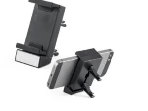 SUPORTE VEICULAR PARA CELULAR EM ABS PRETO IN-00561