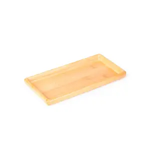 BANDEJA PARA SERVIR EM BAMBU 30CM WELF BT-03013
