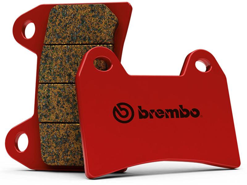 PASTILHA DE FREIO HARLEY-DAVIDSON SPORTSTER 883 CUSTOM XL883C 04/09 SINTERIZADA TRASEIRA 07HD14SP BREMBO