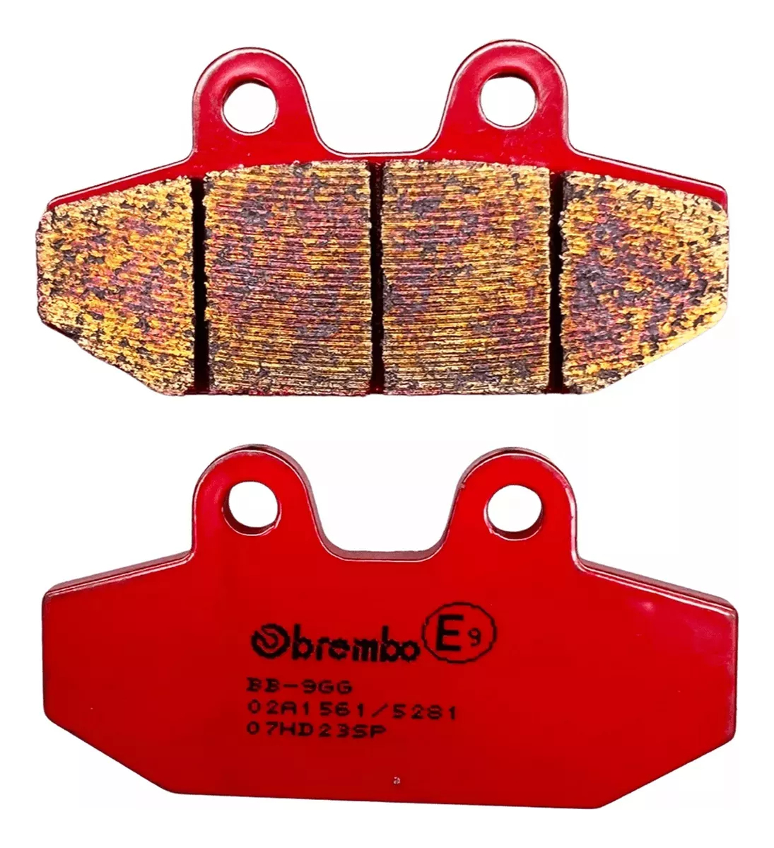 PASTILHA DE FREIO HARLEY TRASEIRA SINTERIZADA 07HD23SP BREMBO