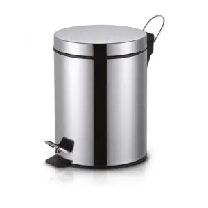 LIXEIRA INOX COM PEDAL
