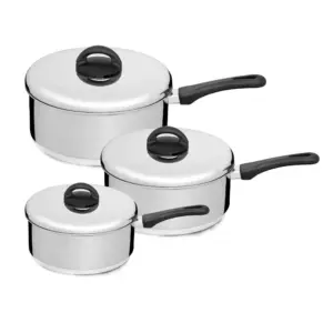 KIT MIX 3 PEÇAS PANELAS ETERNA ALUMINIO NIGRO 25481