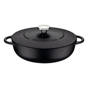 FRITADEIRA E ARROZEIRA FERRO 28CM TRENTO PRETO TRAMONTINA 20804/028